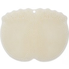 컬라피 풋브러쉬 매트 화이트 325g, 1개입, 1개