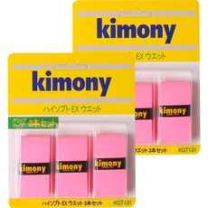 키모니 하이소프트 EX 오버그립 KGT131 6p, 핑크, 1세트