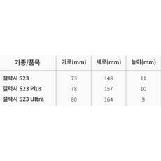신지모루 1mm 스키니 슬림 휴대폰 케이스