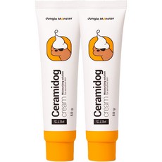 정글몬스터 강아지 세라마이독 피부 진정 보습 연고, 50g, 2개