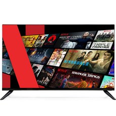이노스 넷플릭스 유튜브 안드로이드 스마트 티비 제로베젤 TV, NEW S3201KU, 81.28cm, 고객직접설치, 스탠드형