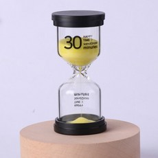 Evero Simple Basic Color 30 分鐘沙漏, 黃色