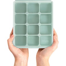 쁘띠누베 실리콘 이유식 멀티큐브 12구, 오션블루, 1개