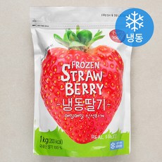 국내산 딸기 (냉동), 1kg, 1개