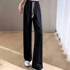 女款全室內冰綁帶休閒修身褲基本款