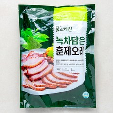 풀스키친 풀무원 녹차담은 훈제오리 슬라이스, 1kg, 1개
