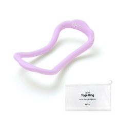 Ohgym 皮拉提斯小腿按摩環Jenring柔軟瑜珈環, 紫色