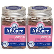 에이비씨케어 반려동물 바이트 영양제, 구강/치석관리, 180g, 2개