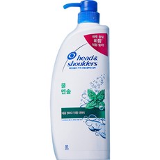 헤드앤숄더 쿨 멘솔 샴푸, 550ml, 1개