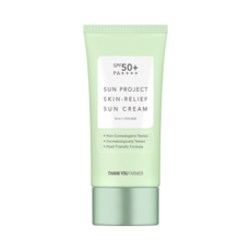 땡큐파머 선 프로젝트 스킨 릴리프 선크림 SPF50+ PA++++, 50ml, 1개