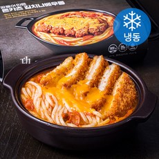 공들여만든 돈가츠 김치 나베 우동 밀키트 (냉동), 900g, 1개