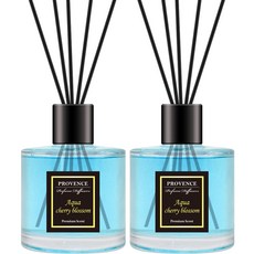 프로방스 퍼퓸 디퓨저 140ml 2p, 아쿠아체리블라썸, 2개