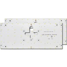 LED 室內燈廚房客廳 2 燈 SA 改造更換套組 400 x 165 毫米 6500K 50W, 1套, 晝光色