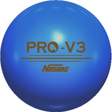 나사레 파크골프공 3피스 6cm PRO-V3, 블루, 1개입, 1개 - 3피스골프공