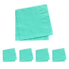 PARTYSHOW 彩色餐巾, 20入, 薄荷, 5個