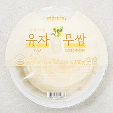 반찬단지 유자 무쌈, 350g, 1개