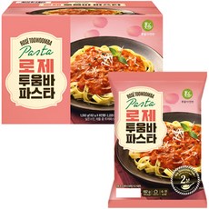 이가자연면 로제 투움바 파스타, 182g, 6개