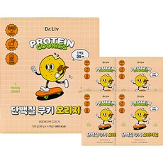 닥터리브 단백질 쿠키 오리지널, 120g, 5개