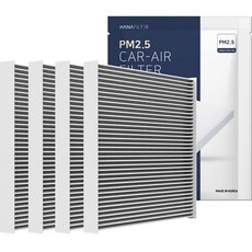 하나필터 PM2.5 차단 자동차 에어컨 필터, HF-32, 4개