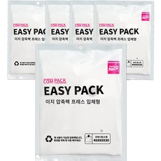 컴팩 이지 프레스 입체형 압축팩 소형, 1개입, 5개