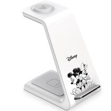 만렙 3in1 애플워치 아이폰 거치대 디즈니 에디션 무선 충전기, 미키미니 스케치, 1개