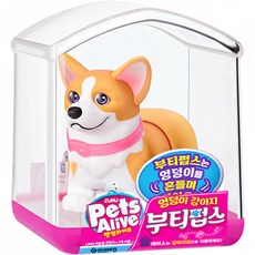아이비젼 펫얼라이브 부티펍스 작동인형, 랜덤발송, 9cm, 1개