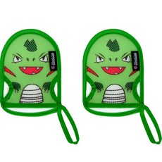 마니또 쥬쥬 유아 목욕장갑 키즈, 다이노소어(키즈), 2개