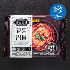 교동면가 교동짬뽕 육수 440g x 2개입 + 면사리 200g x 2개입 세트 (냉동), 1세트