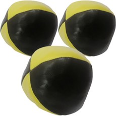 Yogojojo雜耍球 01 黃色 黑色 73mm, 3個