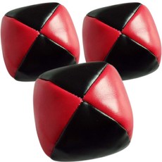 YogojoGo雜耍球 05 紅色與黑色 73mm, 3個