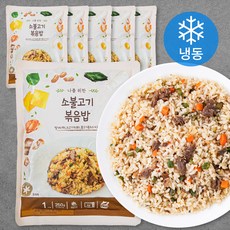 엄지식품 나를 위한 소불고기볶음밥 (냉동), 250g, 6개