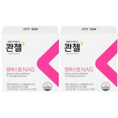 콴첼 엠에스엠 NAG 식이유황 72g, 60정, 2개