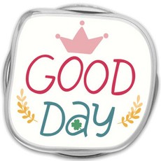 스페이스쉴드 맥세이프 갤럭시 투명 아크릴 메탈링 마그넷 스마트톡 15 GoodDay, 혼합색상, 1개