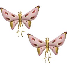 피앤비유니티 나비날개 + 어깨끈 세트, 표범나비, 2세트