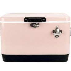 인블룸 파스텔 레트로 아이스쿨러, 핑크, 30L