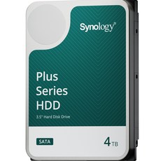시놀로지 NAS 하드디스크 3.5 SATA HDD, HAT3300-4T, 4TB