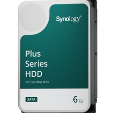 시놀로지 NAS 하드디스크 3.5 SATA HDD, HAT3300-6T, 6TB