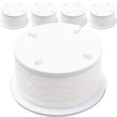 제일바스 녹물제거필터 세면대용 포말 리필필터, 5개