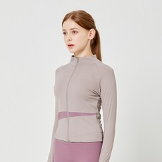 leenaline 女款配色長拉鍊夾克 CJK08