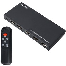 컴스 4포트 HDMI 2.1 선택기 8K60Hz 4K120Hz + 리모컨 세트, PT346