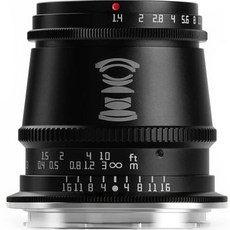 티티아티산 F1.4 캐논 RF마운트 APS-C 렌즈 17mm