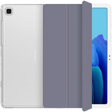 제이로드 갤럭시 탭 호환 클리어 슬림 케이스, 라벤더