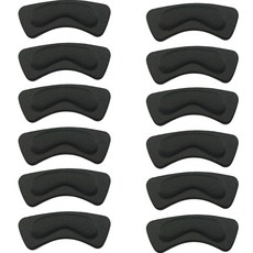 Wing Coco厚腳後跟保護氣墊, 12個, 黑色