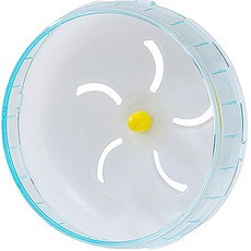 펫플로우 빙글빙글 파스텔톤 원형 소동물 쳇바퀴 XL, 블루, 1개
