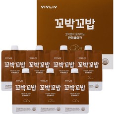 비브리브 꼬박꼬밥 밤맛 기타다이어트식품, 40g, 7개