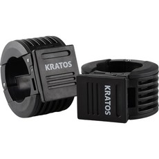 Kusports Kratos 開放式易鎖下巴槓鈴盤邊緣 50 mm 2p, 混色