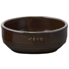 아트웨어 옹기방 비빔 뚝배기 1호, 지름 18.5cm x 높이 7.3cm, 1박스