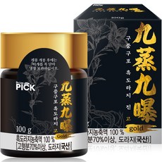 래오이경제 구증구포 흑도라지 고 골드차, 100g, 1개입, 1개