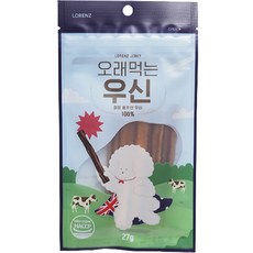 로렌츠 강아지 오래먹는 우신 5p, 27g, 1개, 호주산 우신 - 우신