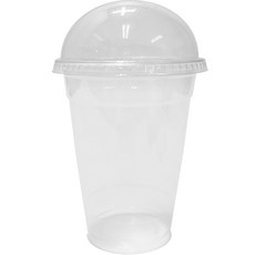 Shine PET 컵 9.2cm + 두껑 세트, 400ml, 100세트